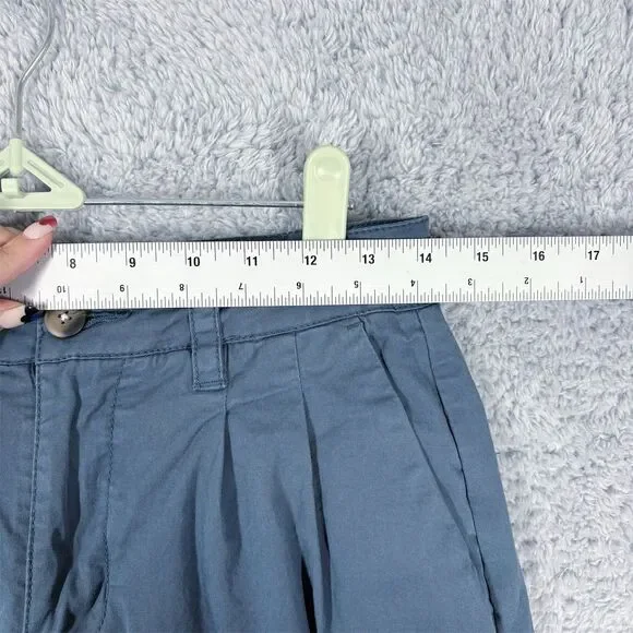 Pact Women's Cropped Pants in Blue - Picture 6 of 13